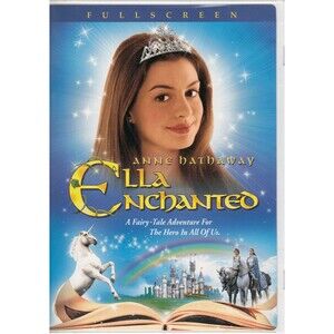 Anne Hathaway Ella Enchanted DVD 2004 Fantasy Fairy Tale Family Movie Miramax